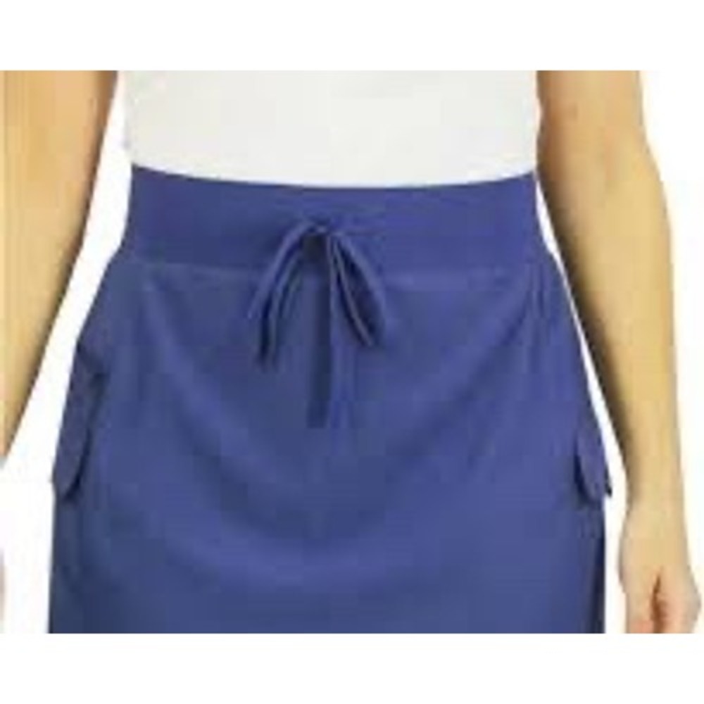 Gerry Women Blue Cargo Hiking Skort Athletic Golf Skirt Pockets Size L 1745697